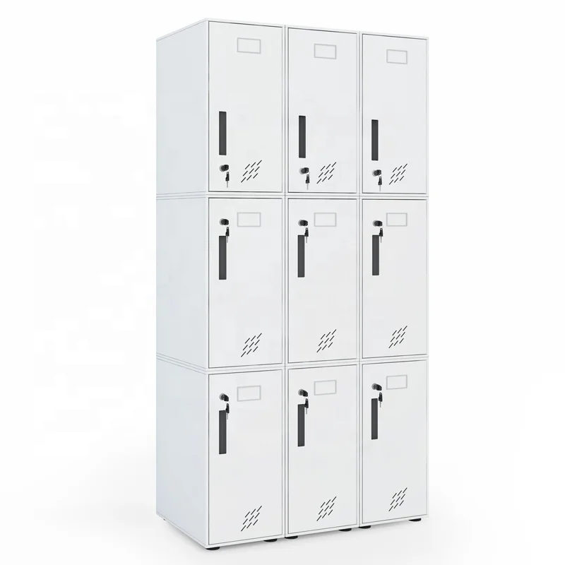 Hot Sale Metal Gym Power Coated Metal Storage Lockers 15 Doors Storage Locker