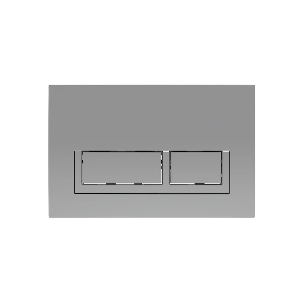 Modern Design Dual Flush Plates Mechanical Pneumatic Push Buttons Option for Toilet Push Buttons