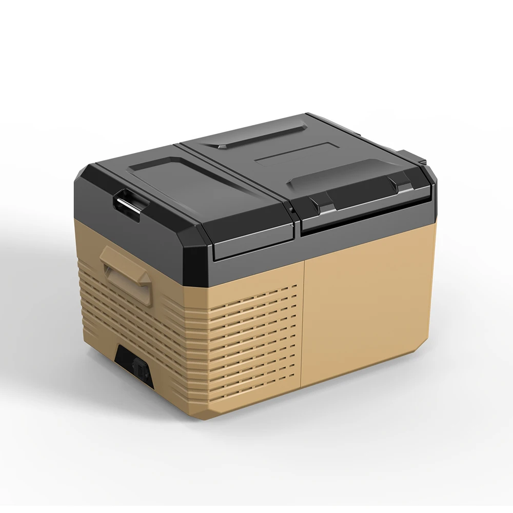 Alpicool KA9 12V Dual Use Car Fridge Mini Refrigerator Car and Home Use Camping Cooler Box Small Freezer Portable Fridge