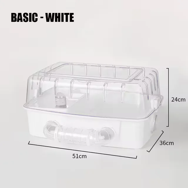 Transparent Acrylic Tunnel Animal Pet Cage Cage Panoramic Skylight Guinea Pig Cage