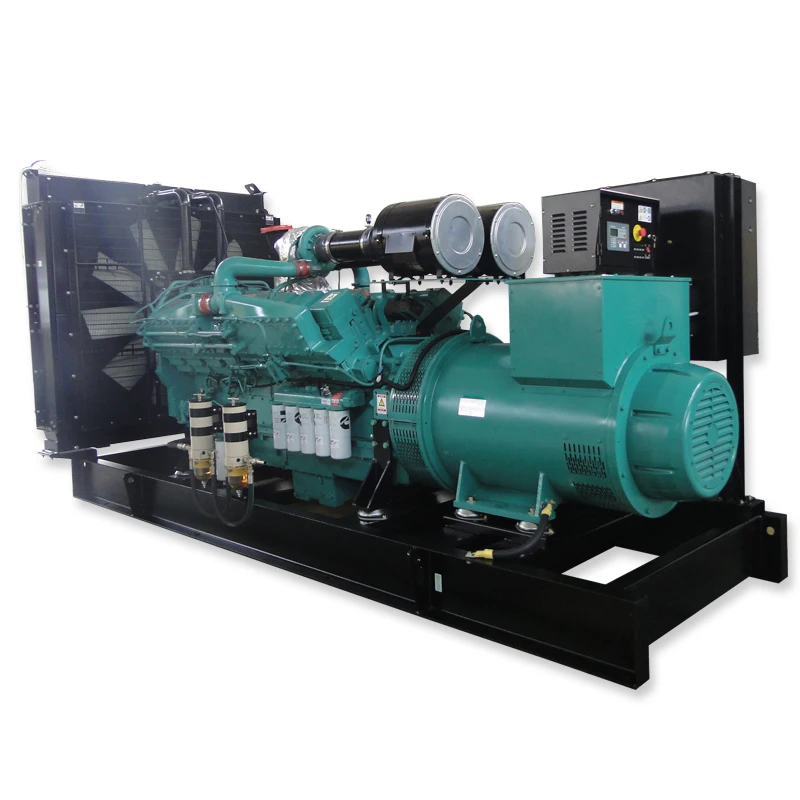 1000KW 1MW 1500KVA  Silent/Open Diesel generator set with Cummin-s  engine KTA50-G3