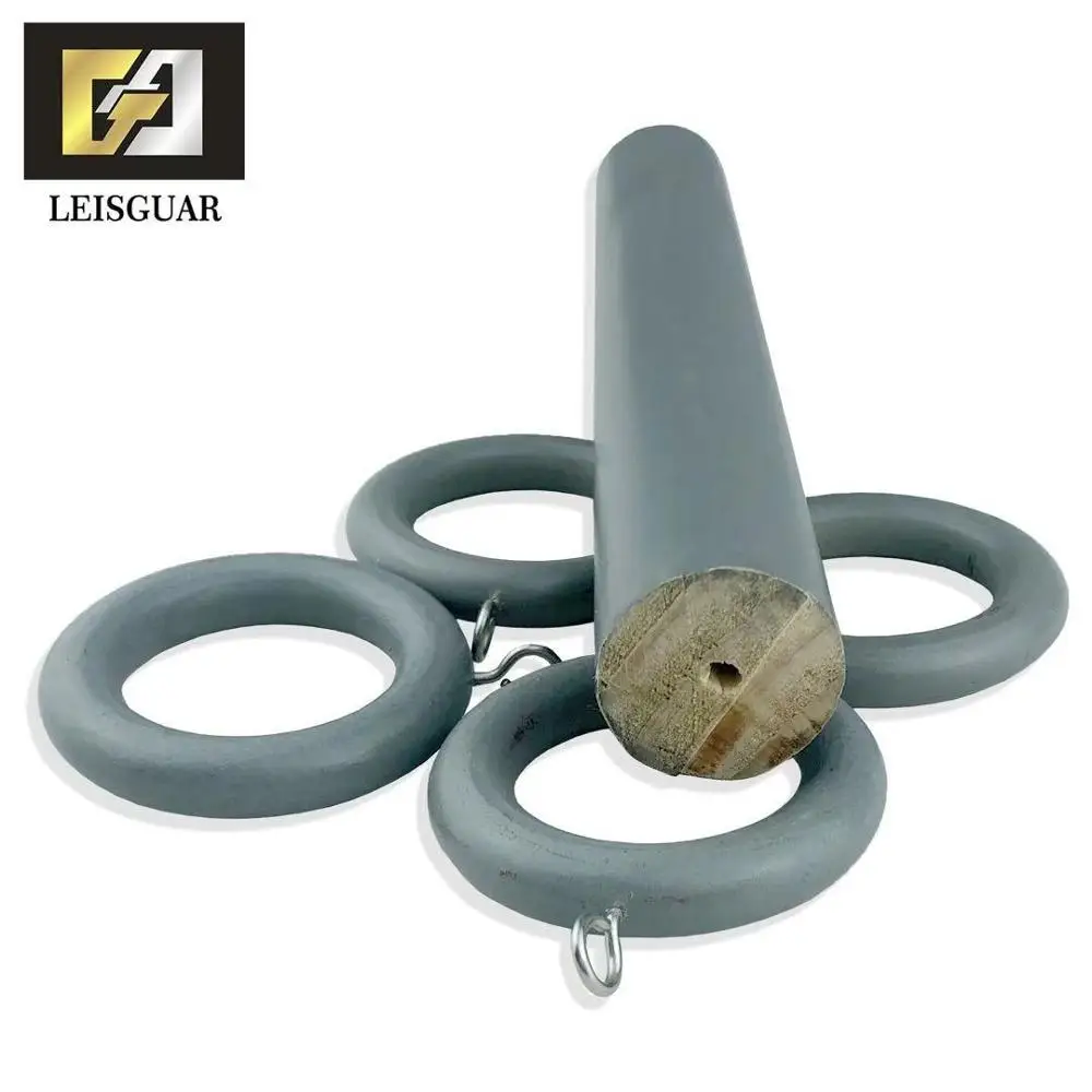 Wholesale  Round Pole Home Decoration Modern Wooden  Curtain Rod