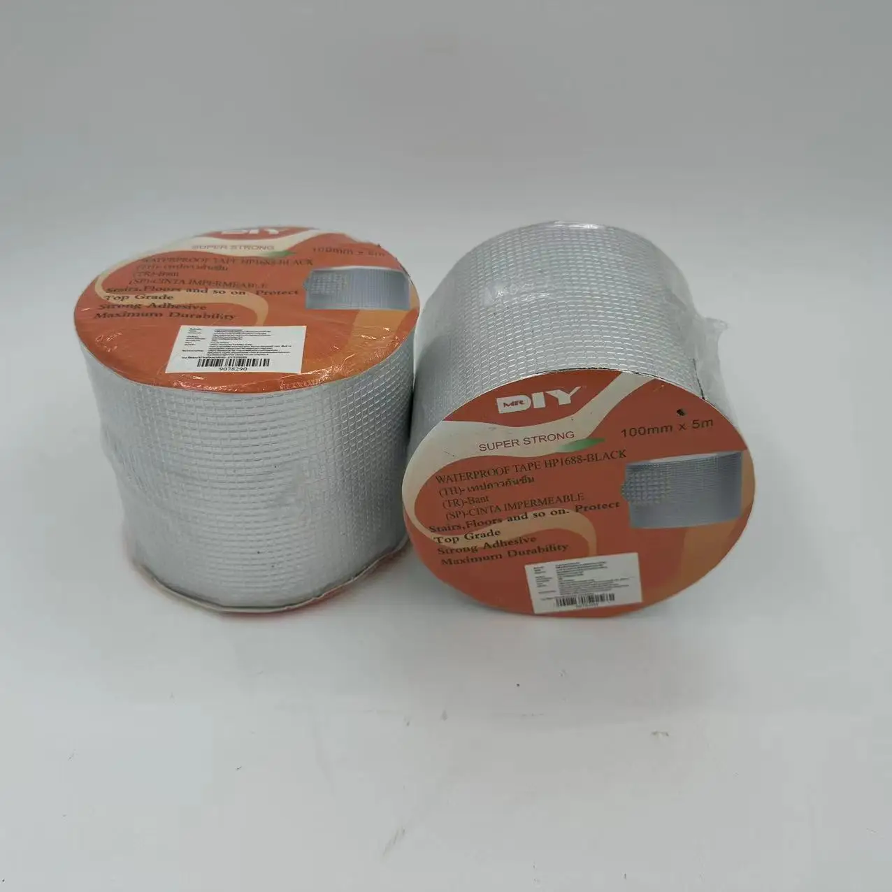 Waterproofing 1.2mm Self-Adhesive  Aluminium Film Butyl Tape