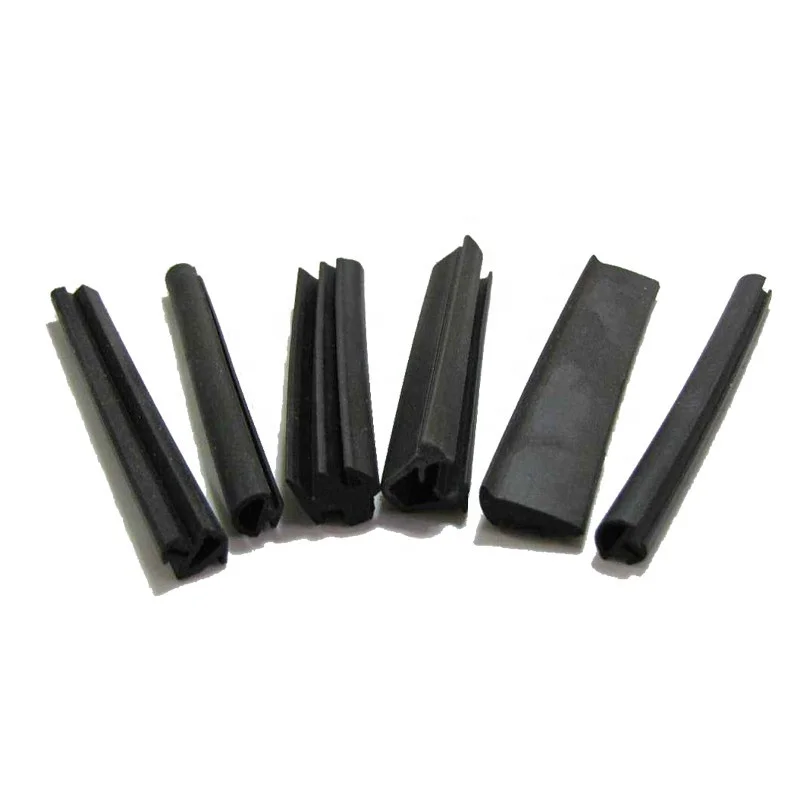 Factory direct sale EPDM rubber seal black color extruded rubber strip for sealing