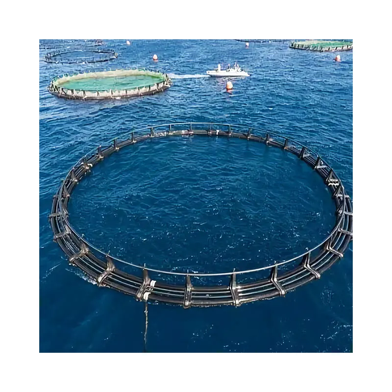 HDPE плавающая клетка для аквакультуры глубокой воды