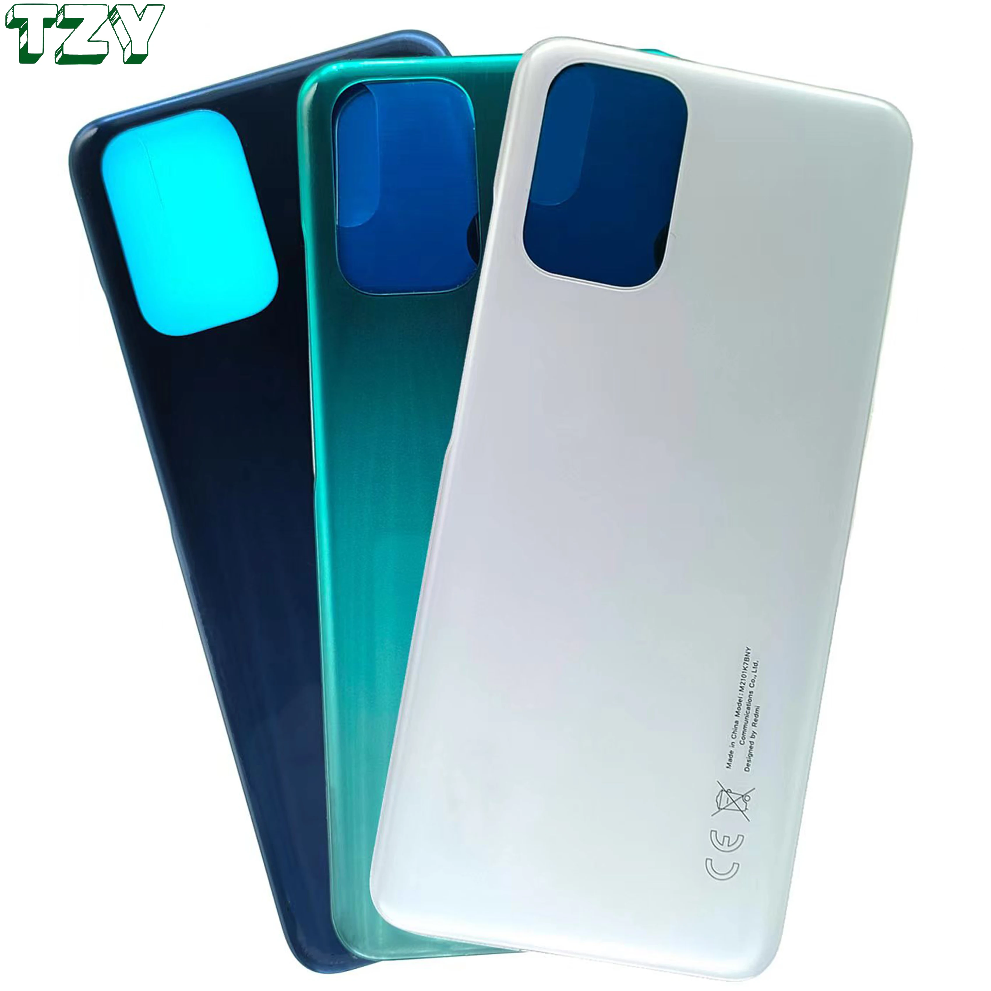 Back Cover Glass Panel Battery Cover Door Replacement For Xiaomi Redmi Note 10 Note 10S