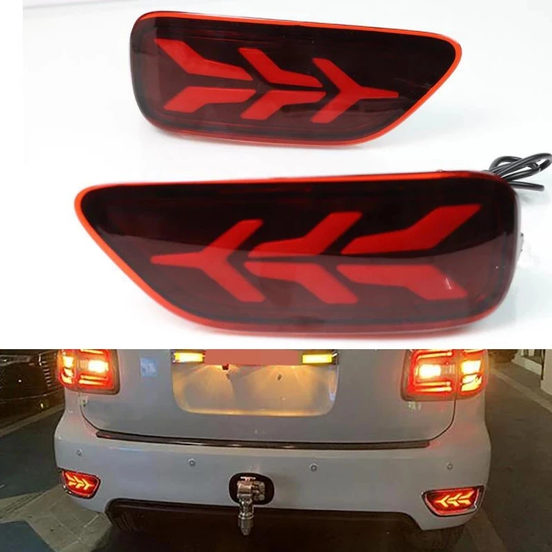 
Rear bumper lamp for Nissan Patrol Y62 2016 -2019 Brake lamp for Nissan Patrol Y62 2016 -2019 Taillight for Nissan Patrol Y62 