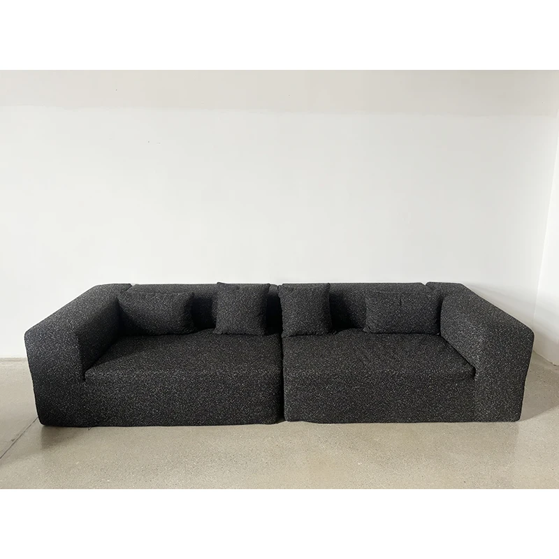2025 Italian New Design Modern  Sectional Set Modern Leather Furniture Living Room Sofas Compression Sofa