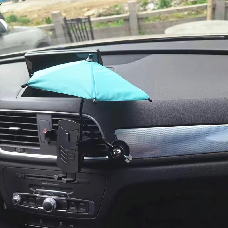 Cheap Automatic Rain Umbrellas mobile phone Straight Handle Umbrella