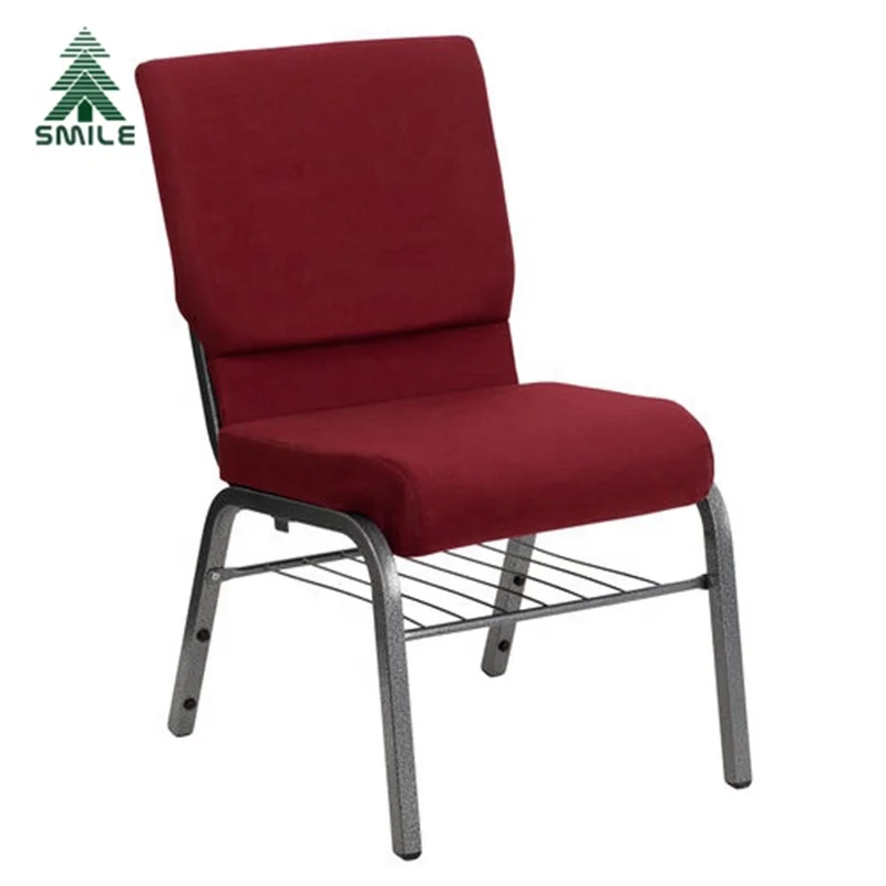 Wholesale heavy duty stacking interlocking church pulpit chairs for Sale