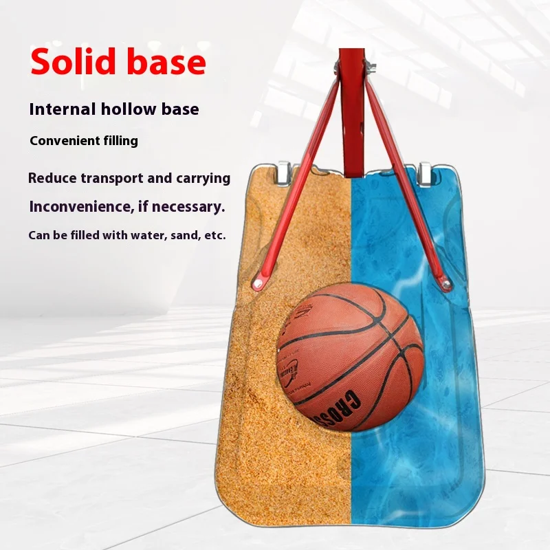 Portable Basketball Hoop with Basement Basketball Hoop for Adult Kids