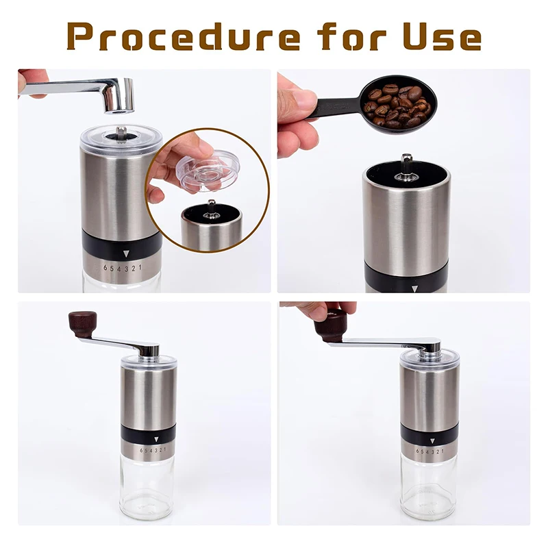Coffee Set With Complete Parts Multiversatile Travel Coffee Set Well-designed Coffee Tool Kit