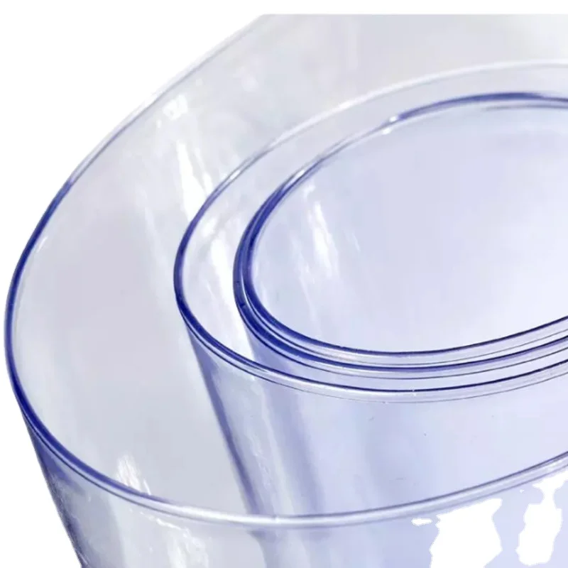 Fuxing Tiptop Customized Size Plastic Transparent Super Clear Soft Roll For Bag pvc soft roll pvc sheet clear