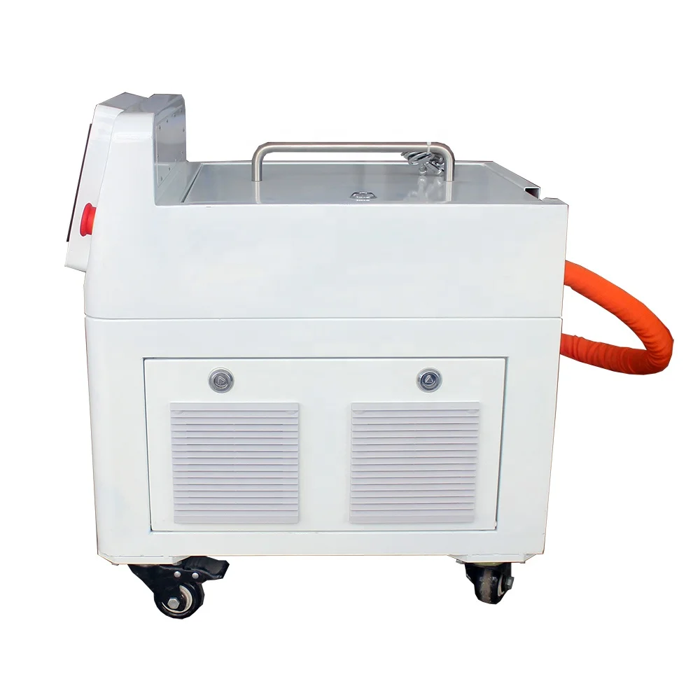 KEYILASER Handheld Small Mini Fiber Pulse Laser Cleaning Machine 100w Laser Cleaner For Paint Oil Remover