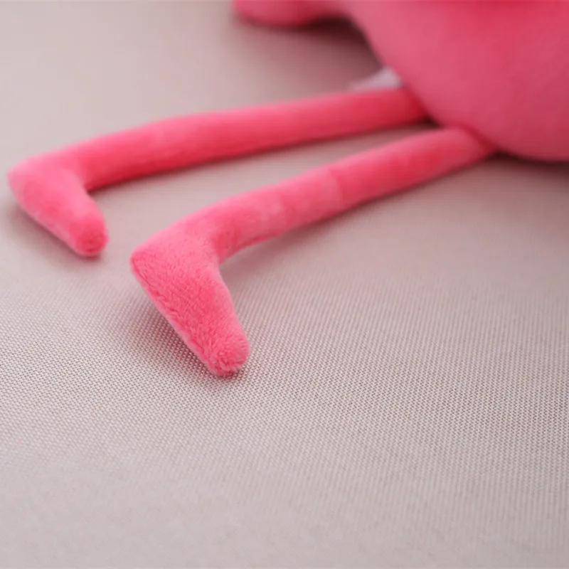 OEM factory custom red plush toy flamingo