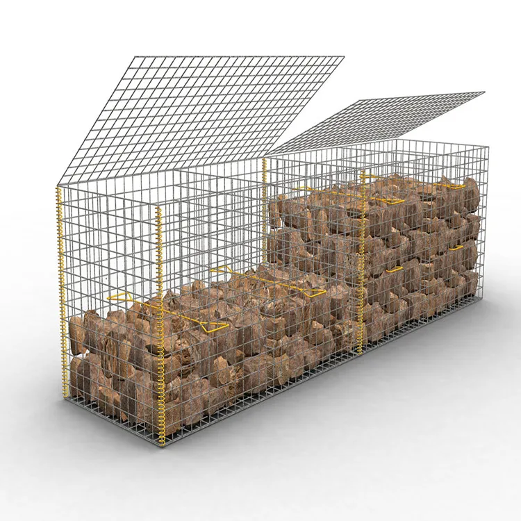 High quality Factory  price  hot dipped galvanized Gabion basket wall/Welded Gabion box from China manufacturer