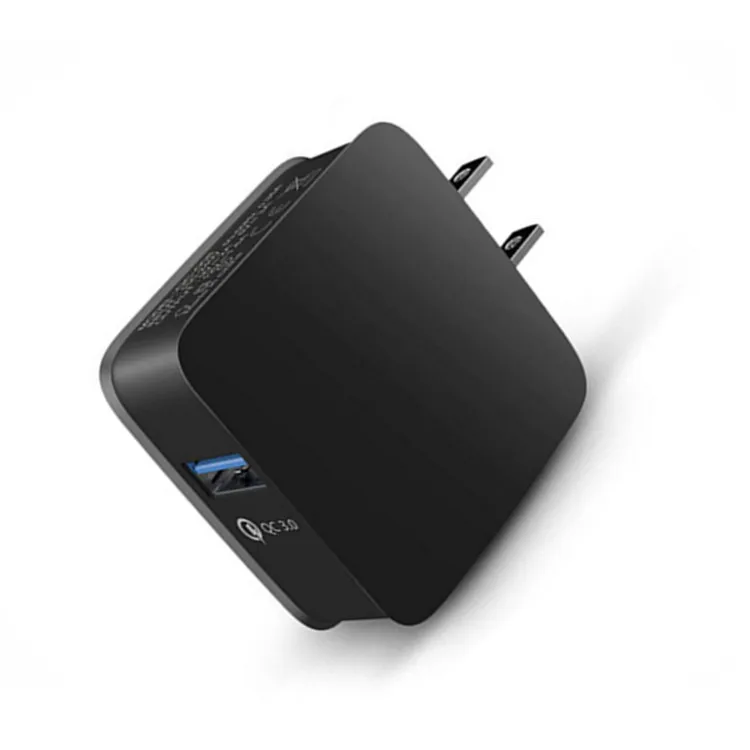 
QC 3.0 mobile phone fast charge charging head European standard bread charger single port USB high quality 
