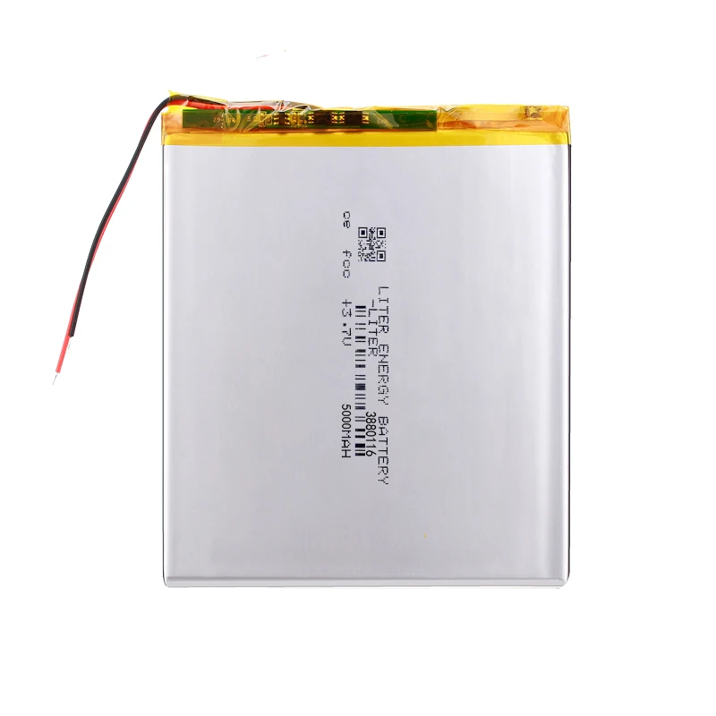 3 7 V 5000mAH 3880116 (полимерная литий-ионная батарея) батарея для планшетного ПК inch 8 TOY