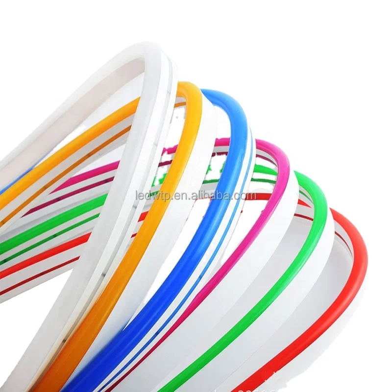 Новый дизайн 12 В постоянного тока силиконовая трубка «сделай сам» WS2811 Пиксельная светодиодная Неоновая Гибкая лампа 6x12 мм неоновые вывески IP68 светодиодная rgb неоновая веревка