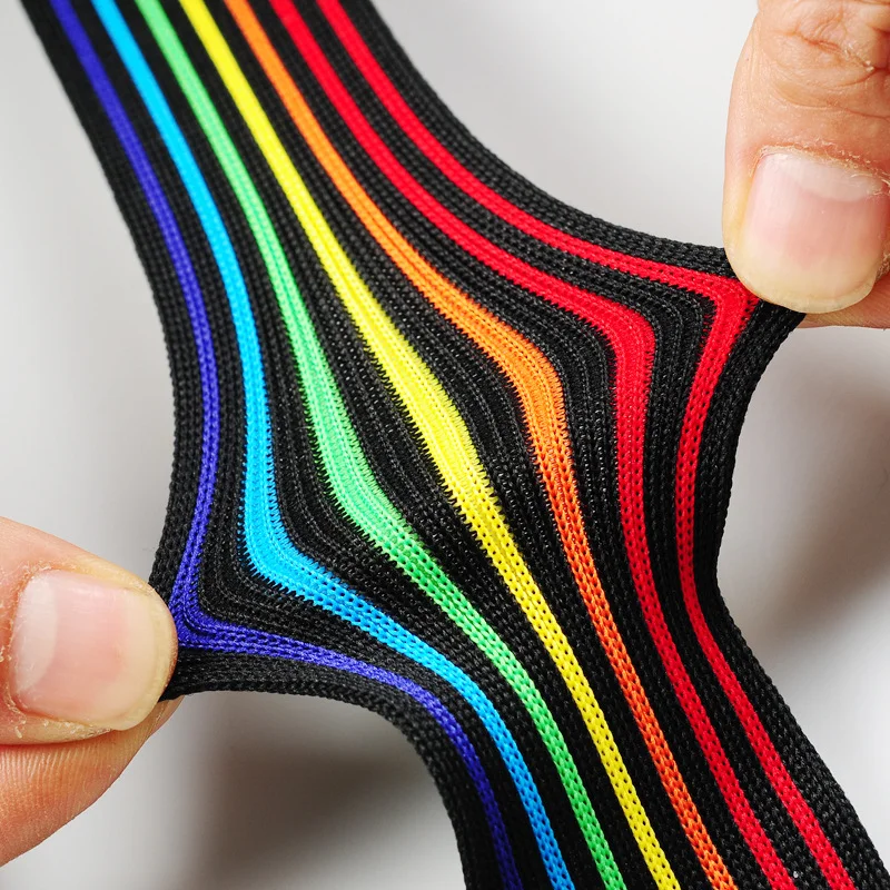 diy gift 38mm polyester grosgrain knitting striped webbing
