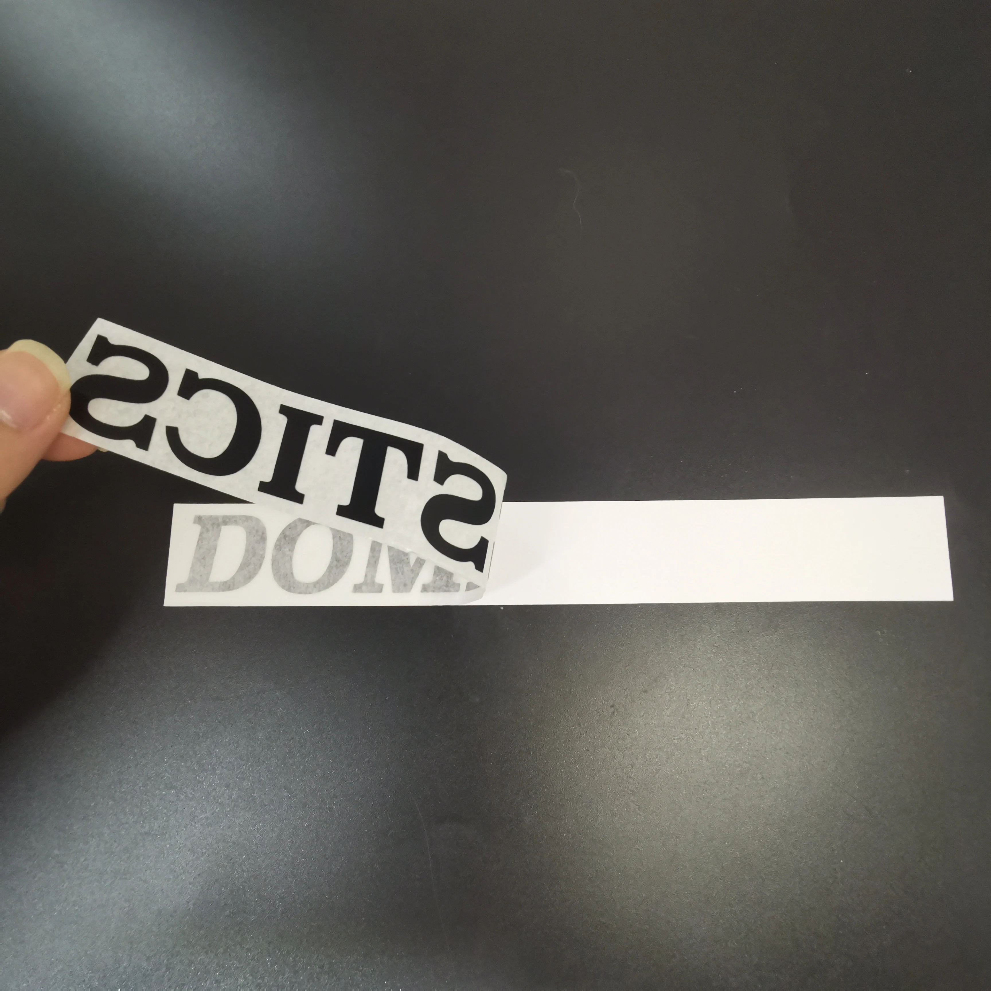 Wholesale Application Tape Premasking Transparent Vinyl Lettering decal Custom Vinyl Transfer Stickers For Advertising Gifts