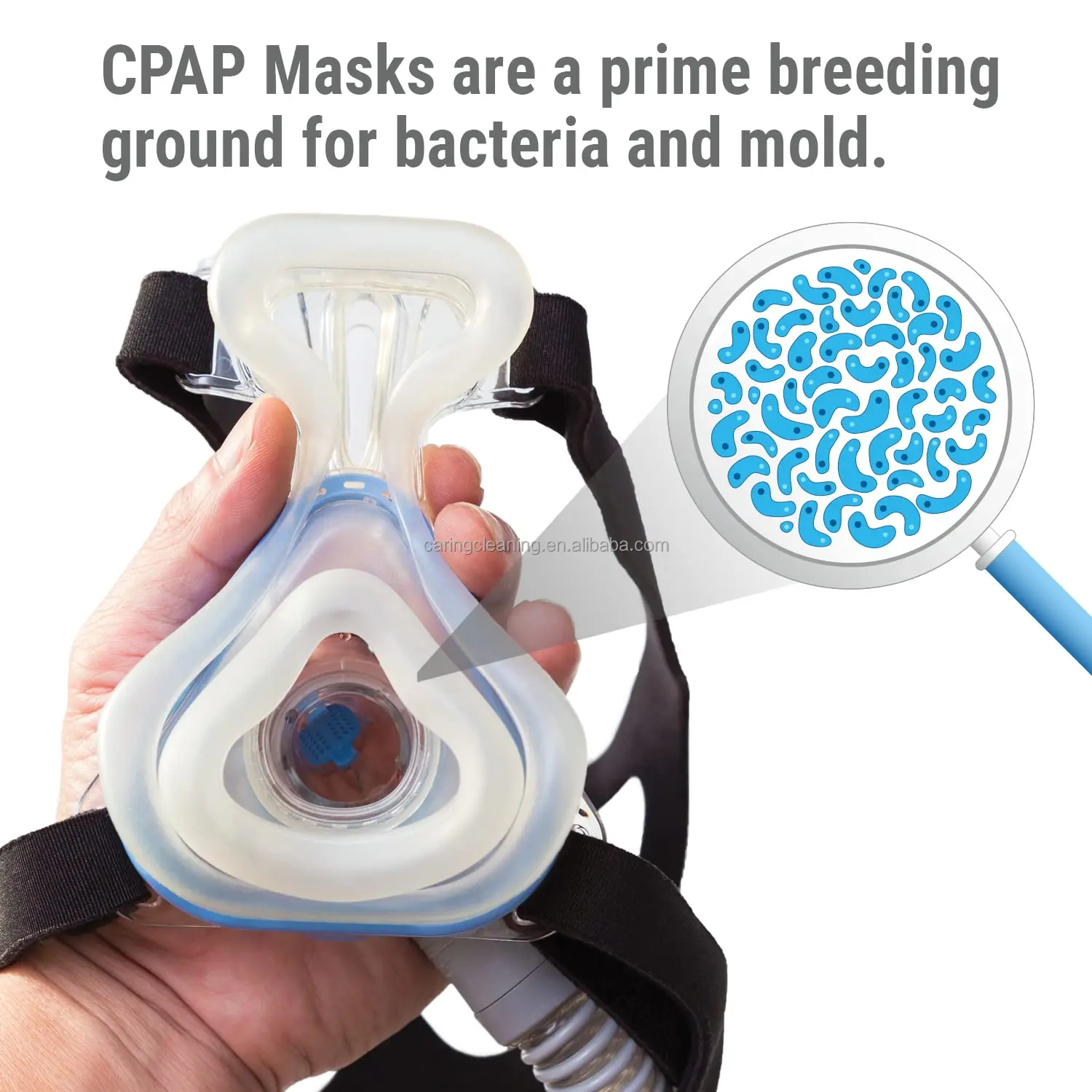 Private label 80ct Non scent Latex Free CPAP Mask Antibacterial Cleaning Wet Wipes