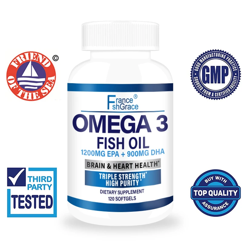 OEM ODM Omega 3 Fish Oil Softgel Capsule Customized Supplement Natural Supplement Dha Epa