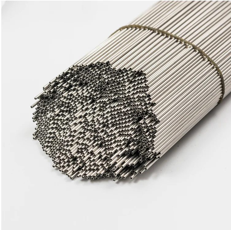 Cold drawn 316 stainless steel capillary 2205 hollow seamless steel pipe sharpening and shrinking manufacturer