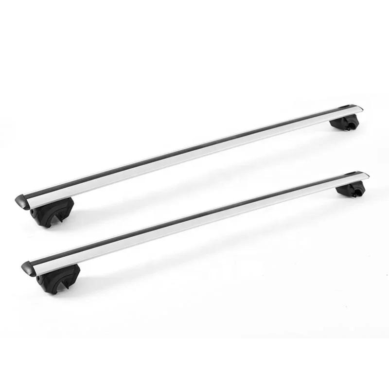 Aluminum Roof Rack Cross Bar For Ford Ranger With Lock System For Raised Rail Mounting