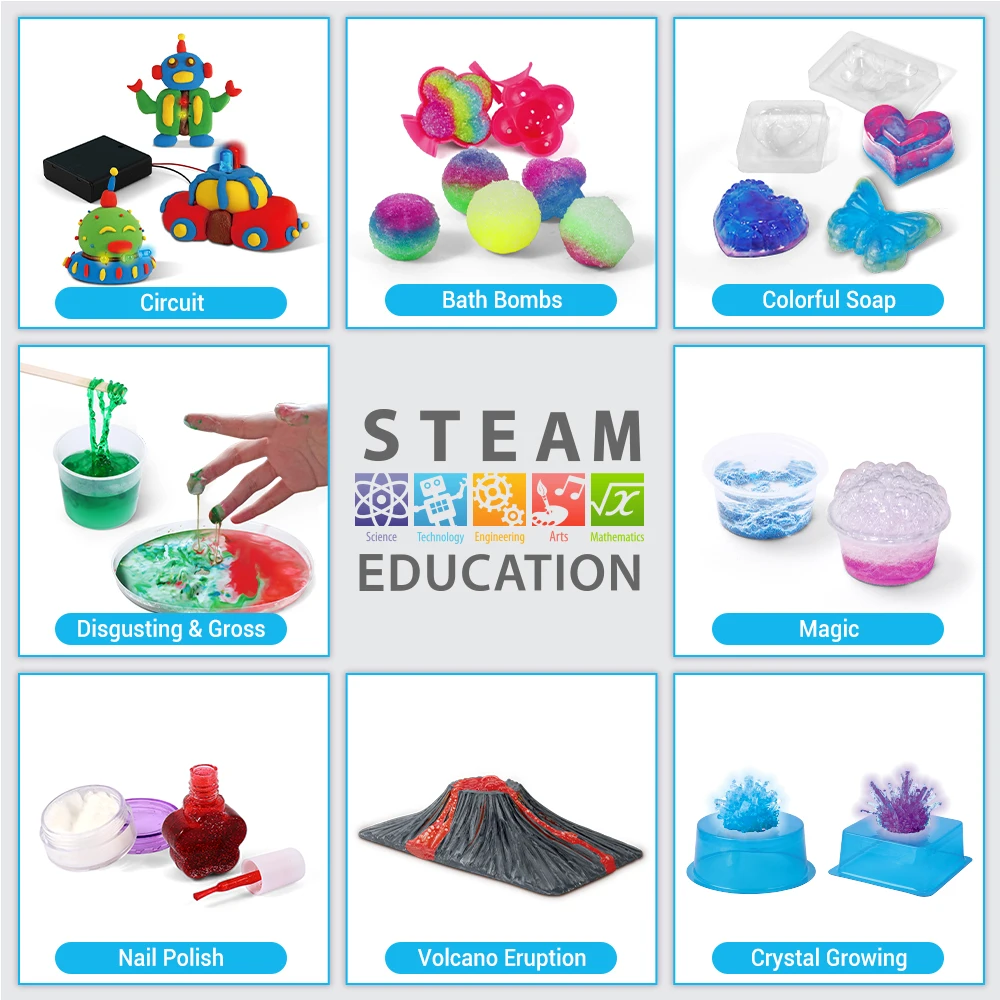 byNCCeh science school experiment toys explore STEM magic science experiment toy kids kit educational games for children