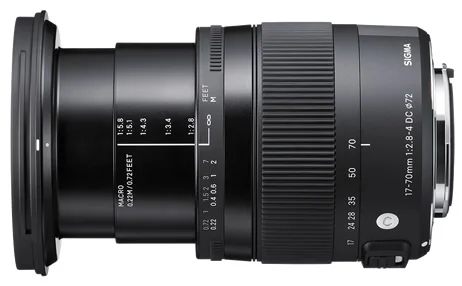 Featured Products digital camera half-frame lens For SIGMA 17-70mm F2.8-4 DC Macro os HSM zoom lens