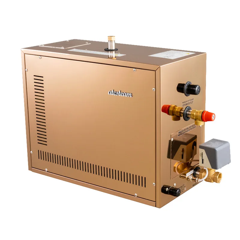 Modern 3kw-18kw Portable Sauna Wet Steam Shower Generator Control Panel 220v/380v Multiple Power Options for Sauna steam Room