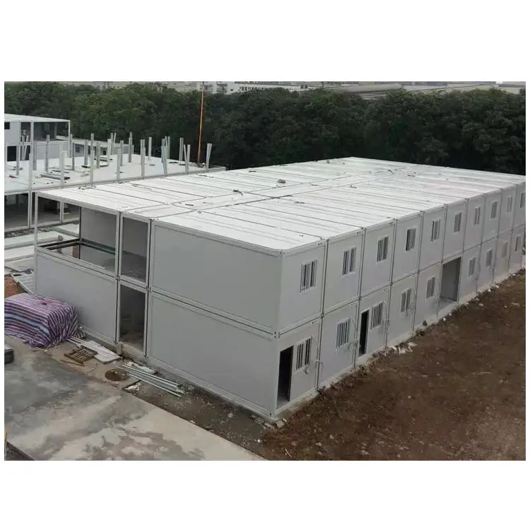 Durable Engineering Expandable Flatpack Container House Soundproof Prefabricated Living House Container Modular Home Kits