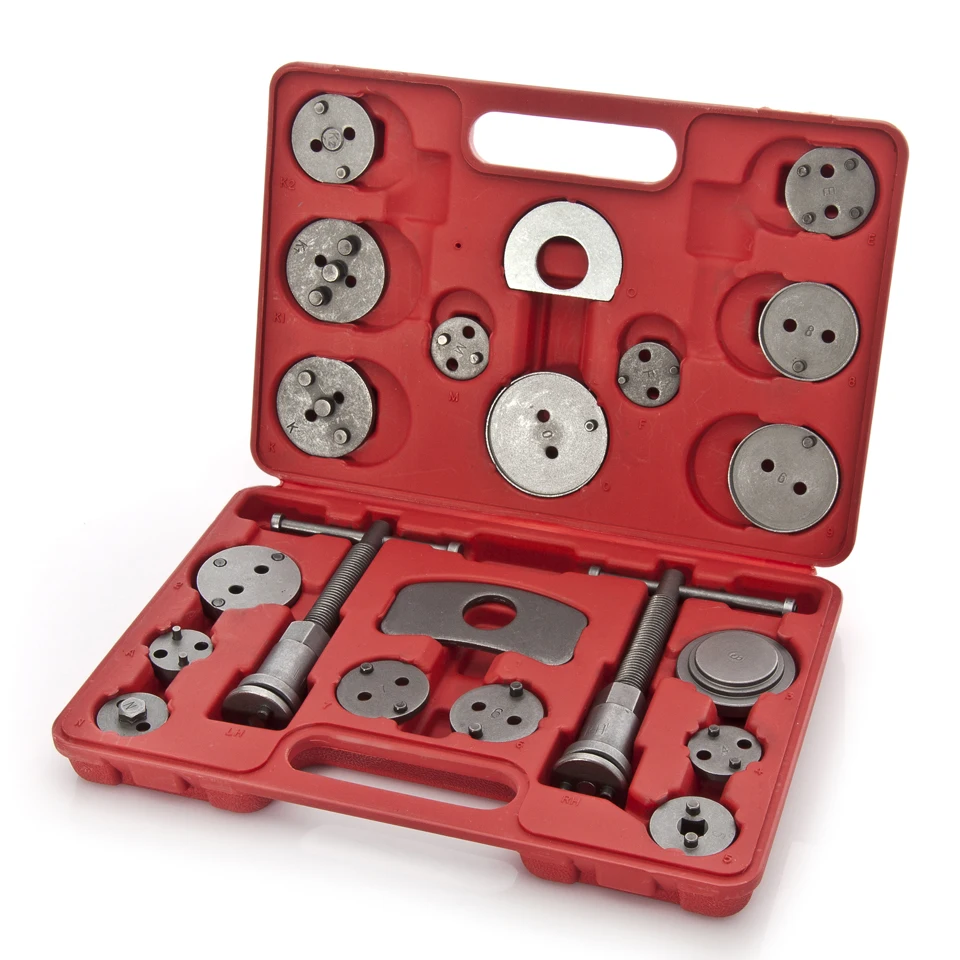21 Pcs Universal Brake Caliper Piston Pad Expansion Repair Brake Tool Kit, Brake Pad Tool
