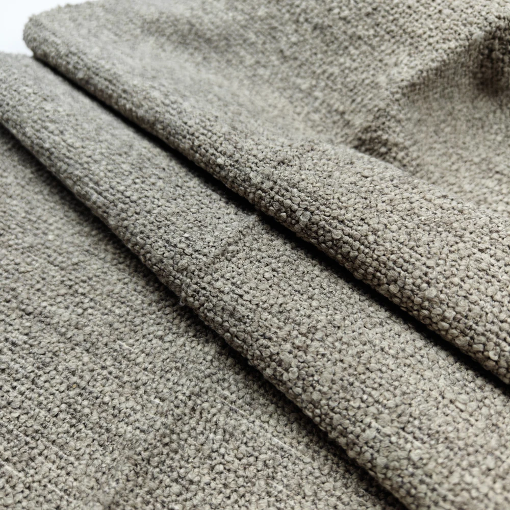 Bomar Linen Fabric New Upholstery Grade for Sofa Home Decor 2023 Premium Polyester Jacquard Fabric for Curtains Woven YARN DYED