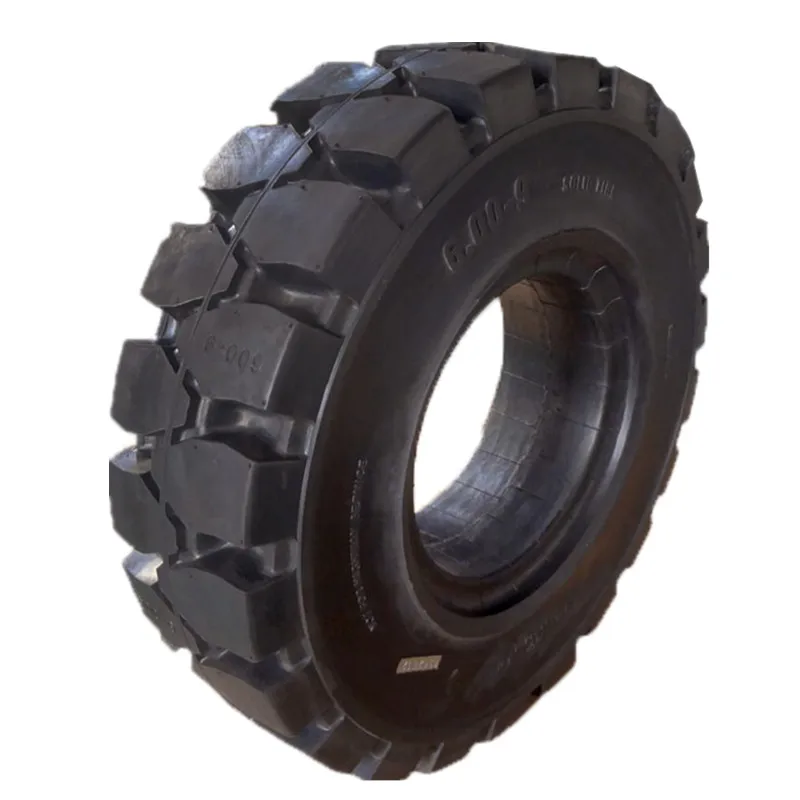 Topower High quality Customized Solid tire black 6.00-9 TP301 for Forklift