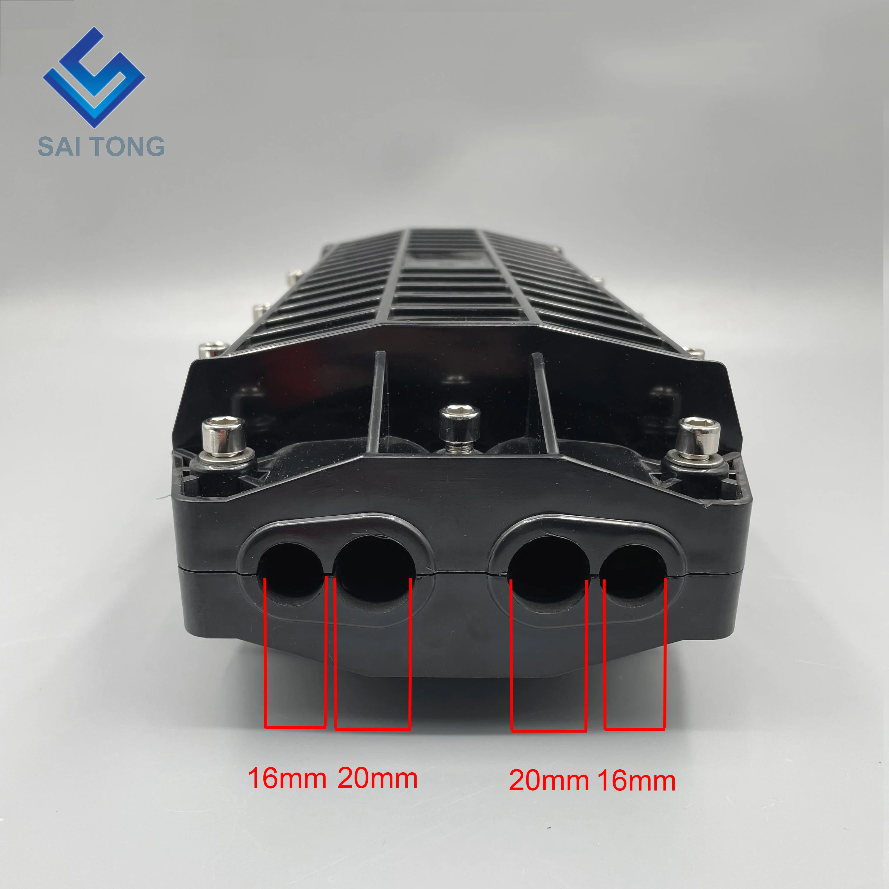 96 core fiber optic splice closure FTTH 4 inlet 4 outlet fiber optic splice box Ip68/Ios9001 fiber optic box splice