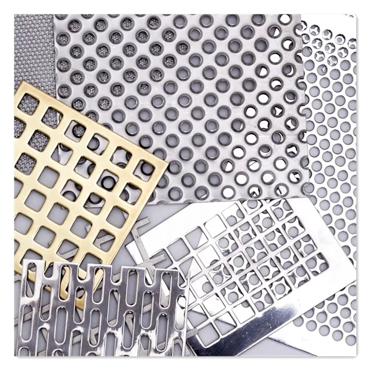 Hot-Dipped Galvanized Perforated Metal Flat Sheet For Industry