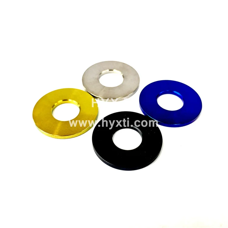 China Customized Much Longer Lifetime Titanium Drilled Flat Washer