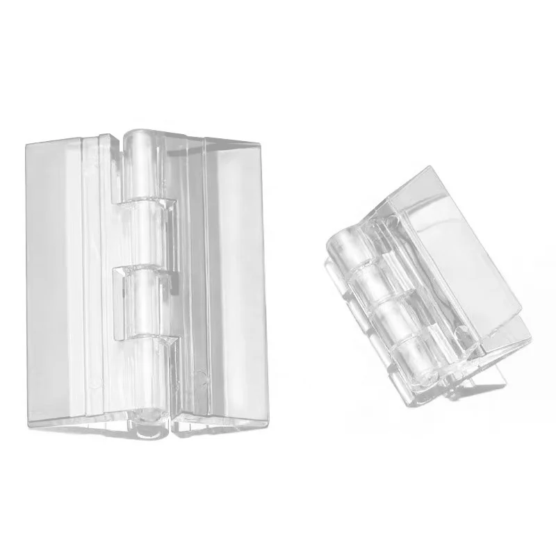 Hoone Transparent Acrylic Material Flexible Piano Door Hinge For Display Cabinet Hinge