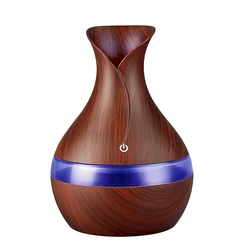 Hot Sale 7 colors LED ultrasonic aroma diffuser air purifier air humidifier