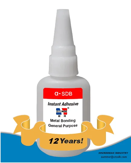 Пластмассовое и резиновое соединение, цианакрилатный клей высокой вязкости 20gm 502