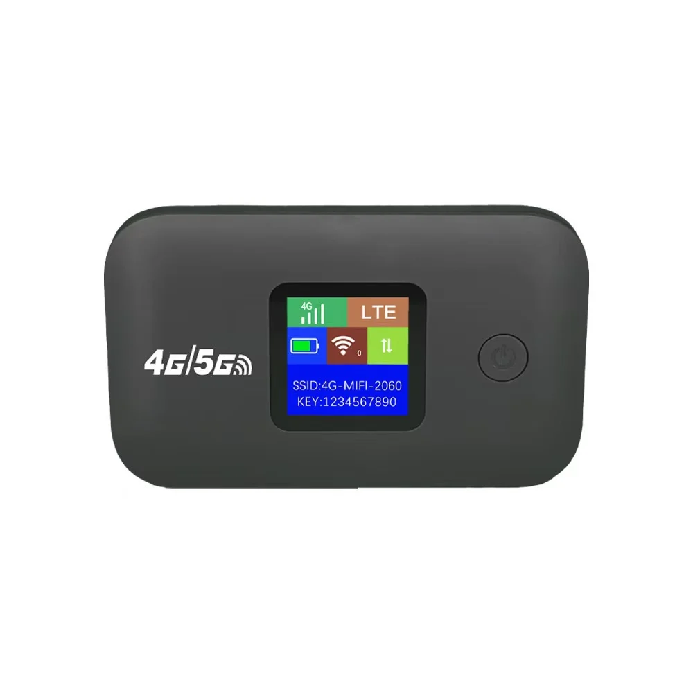 Новое поступление mifis LCD A8 Type-C 4g маршрутизатор с sim-картой Карманный 3000 мАч брандмауэром wifi