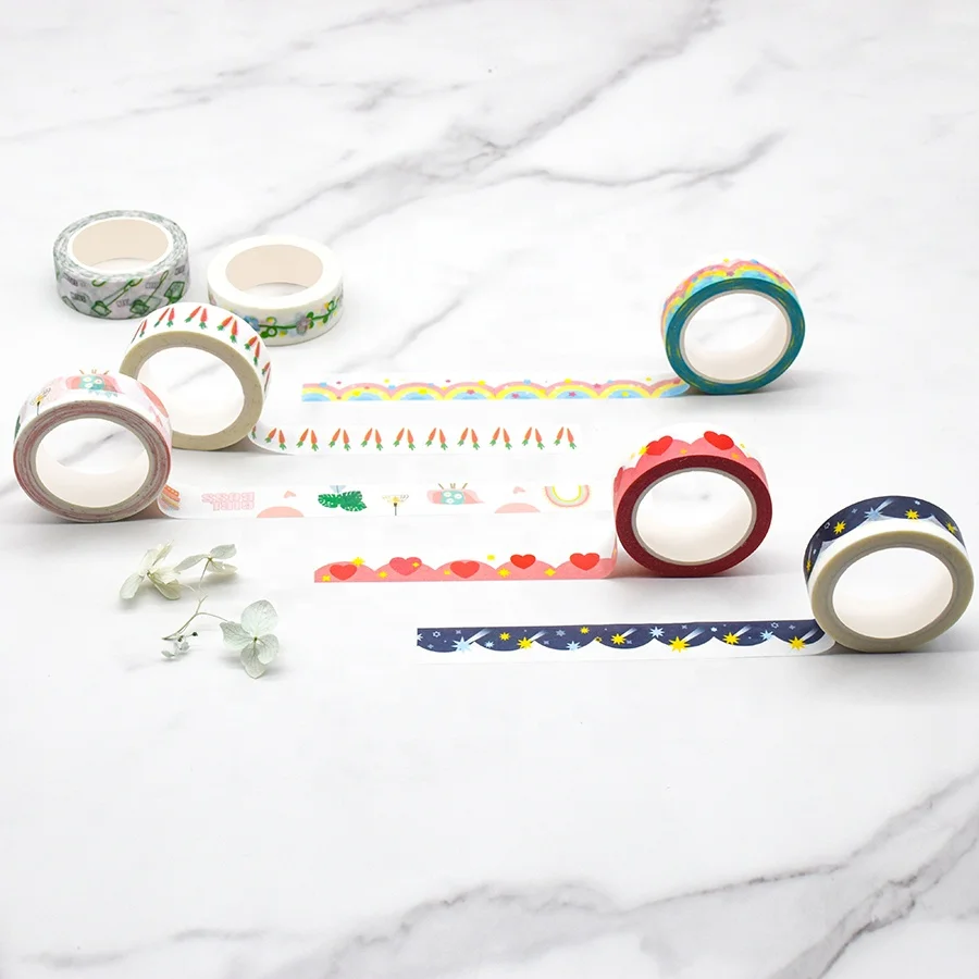 Painters Painting Masking Black And White Color Whale Washi Tape