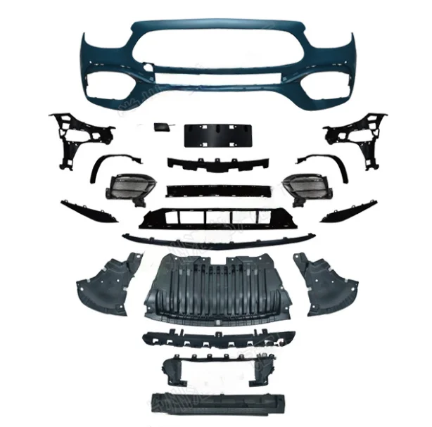 PP Body kit For Mercedes E W213 upgrade  E63S 1:1 Wide Body kit 21-22 Black Silver Tail Throat Rear bumper grille kits