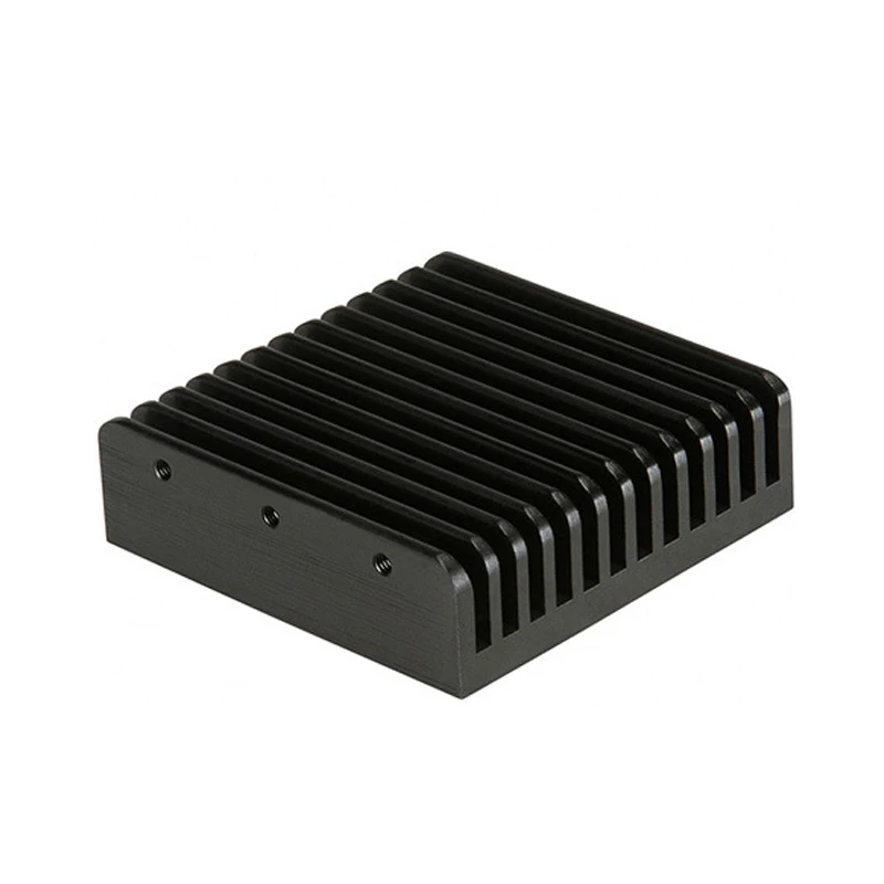 Open mold customized high-power processing custom surface cold plate alumina extruded alloy profile heat sink shell aluminum