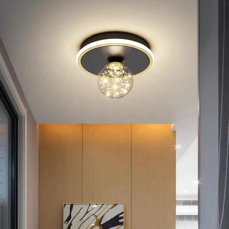 Seable Iron Cheap Ceiling Lamps Nordic Style Ceiling Chandelier Villa Led Lamp