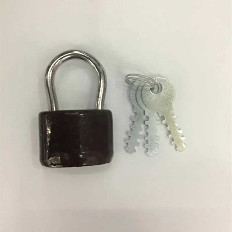 [CANYU LOCK] TOKOZ Type Iron Padlock blade security lock outside door lock red color padlock 3 key