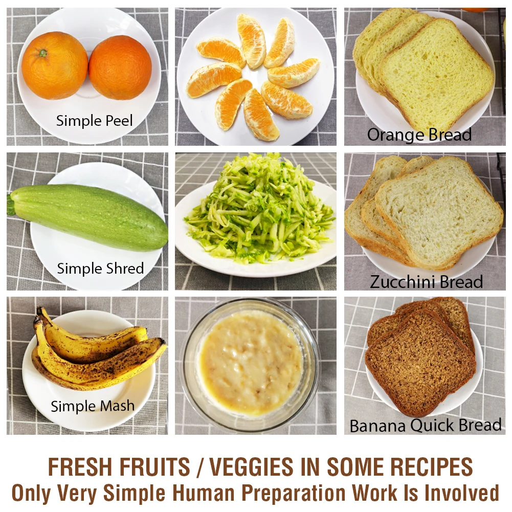 19-in-1bread making machine for home use-Mini intelligent bread machine