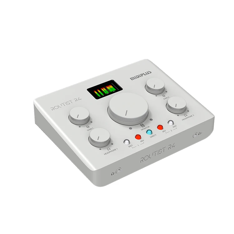 Профессиональный аудиоинтерфейс Midiplus R4